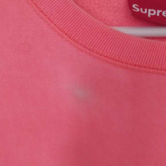 Supreme Box Logo Crewneck Coral (FW18) XL - Picture 2 of 7
